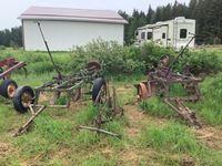    (2) Plows & Horse Drawn Cultivator