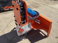    TMG PD700S Hydraulic Drive Post Pounder - Skid Steer Attachment