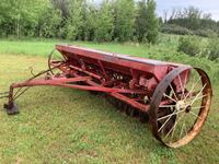  International Harvester  Antique Steel Wheel Seed Drill