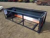 TMG Industrial  9 Ft Snow Pusher - Skid Steer Attachment