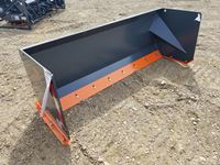 TMG Industrial  7 Ft Snow Pusher - Skid Steer Attachment