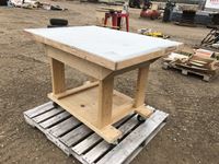 Table on Casters