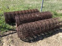 (3) Rolls of 5 Ft High Used Page Wire