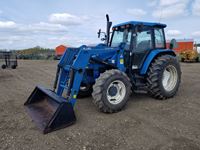 1998 New Holland TS110 MFWD Loader Tractor