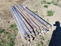 (40±) 8-1/2 Ft Fence Posts