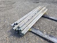 (30) 2-1/2 Inch X 6 Ft Fence Posts
