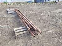 (12) 12 Ft Long X 2-7/8 Pipe Posts
