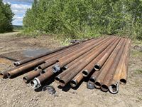 (30) 6-1/2 Inch X 28 Ft X 34 Ft Long Pipe
