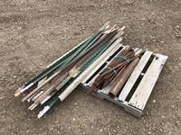 Variety of 6 Ft Metal Fence Posts & Variety Lengths Rebar