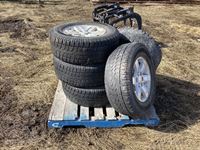(5) 265/70R17 Tires with Rims
