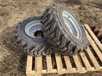 (2) 10-16.5 Miscellaneous Lift Tires with Rims