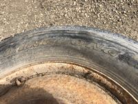 (4) Large Truck Tires with Rims