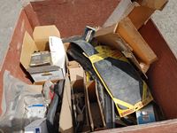    Crate of Assorted Ford Truck Parts