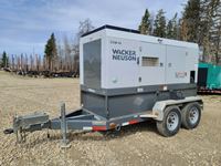 2012 Wacker Neuson G240 191 kW T/A Generator Trailer