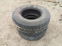    (2) Michelin XZY 385/65R22.5 Steer Tires