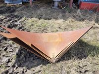    (2) 2 Piece Metal Steel Cone