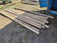    (12) 3-1/2 Inch X 10 Ft Fence Posts