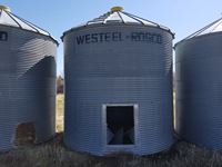  Westeel Rosco  14 Ft Flat Bottom Grain Bin