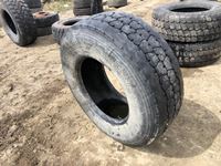    (2) 385/65R22.5 Tires