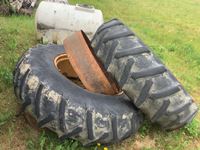    (2) 18.4 X 34 Tractor Tires on Rims