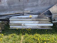    (20) 5 Inch x 8 Ft Corral Posts