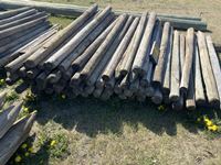   (65) 3-4 x 7 Ft Fence Posts