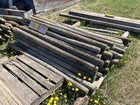    (42) 3-4 x 7 Ft Fence Posts