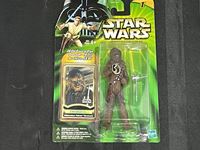 2000 MIB Hasbro JEDI Force Files Chewbacca Star Wars Action Figure