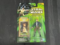 2000 MIB Hasbro JEDI Force Files Han Solo Star Wars Action Figure
