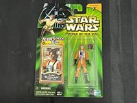 2000 MIB Hasbro JEDI Force Files Luke Skywalker Star Wars Action Figure