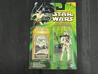 2000 MIB Hasbro JEDI Force Files Sand Trooper Star Wars Action Figure