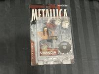 2001 McFarlane Toys  Metallica Lars Ulrich Action Figure