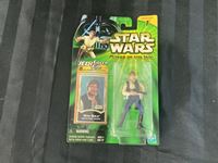 2000 MIB Hasbro JEDI Force Files Han Solo Star Wars Action Figure