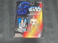 1995 MIB Kenner The Power Of The Force Luke Skywalker Star Wars Action Figure