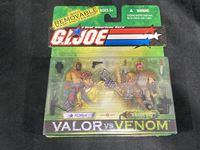 2003 MIB Hasbro  Valor Vs Venom G.I. Joe Action Figures