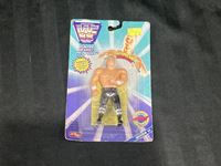 1997 MIB Just Toys  Hunter Hearst-Helmsley Wwf Bend-ems Action Figure