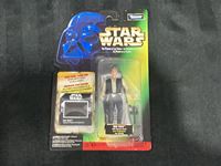1997 MIB Kenner The Power Of The Force Han Solo Star Wars Action Figure w/ Blaster Pistol