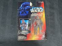 1995 MIB Kenner The Power Of The Force Chewbacca Star Wars Action Figure
