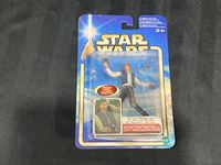 2002 MIB Hasbro Return Of The Jedi Han Solo Endor Raid Star Wars Action Figure