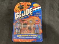 2001 MIB Hasbro  Cobra Commander and Viler G.I. Joe Collectors Edition Action Figure
