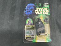 1999 MIB Hasbro  Darth Vader Star Wars Commtech Action Figure w/ Imperial Interrogation Droid