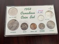 1968 Canadian Coin Set 