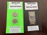 Indian Head Nickels 
