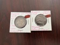 (2) Russian Coins