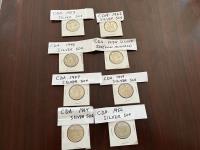 Qty of Canadian Silver 50 Cent Coins