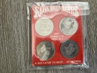 (4) 1977 Klondike Dollars