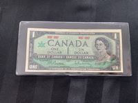    1967 Canadian One Dollar Bill