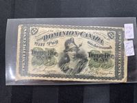    1870 Dominion of Canada 25 Cents