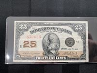   1923 Dominion of Canada 25 Cents