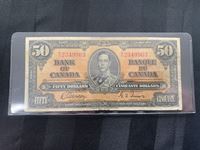    1937 Canadian Fifty Dollar Bill